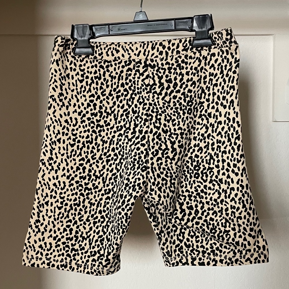 Adika: Cheetah Print Biker Shorts